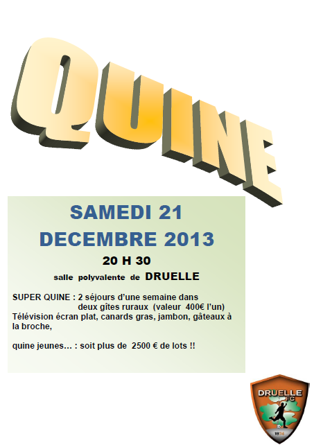 Quine Du Druelle Football Club Dfc Druelle Football Club