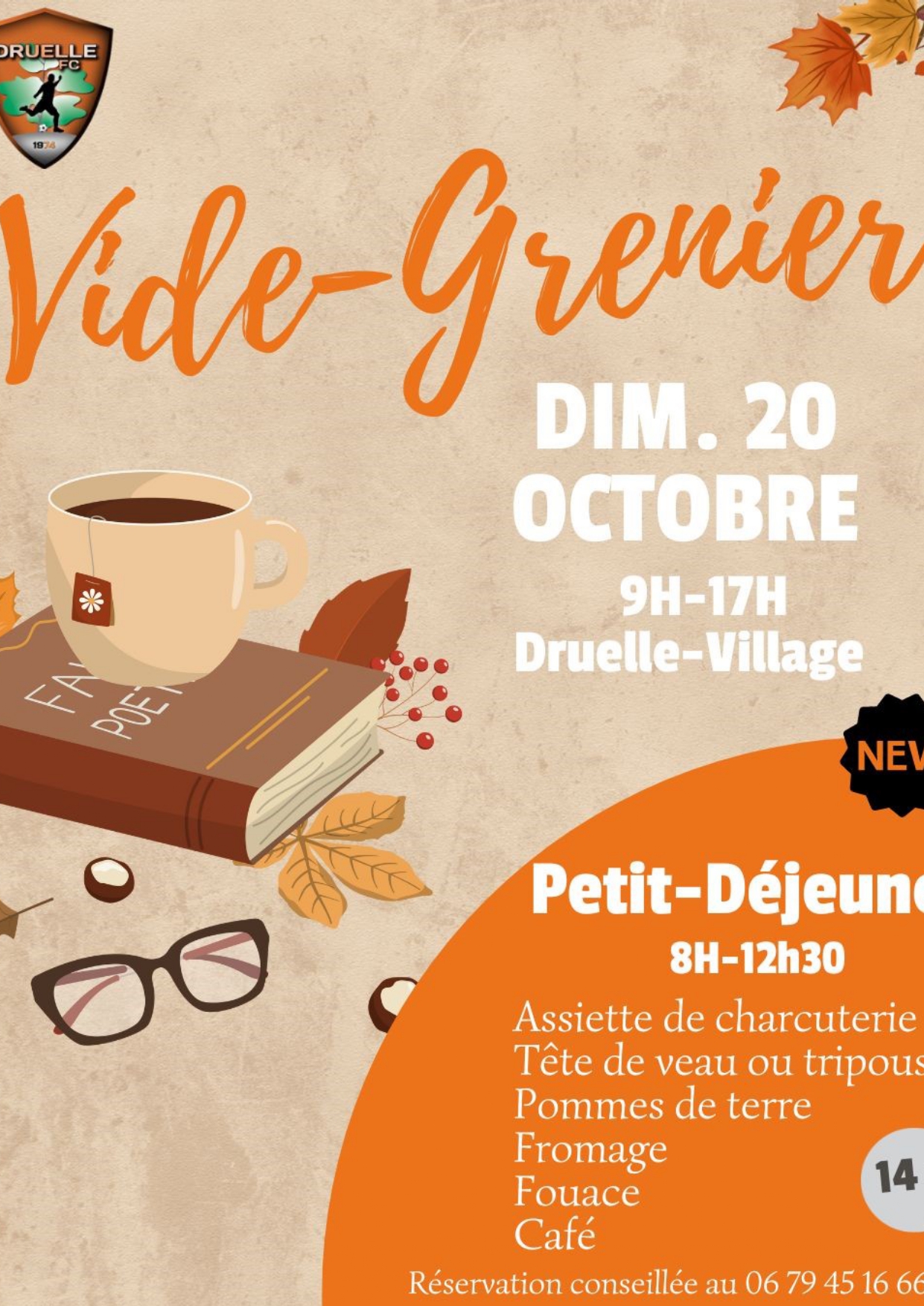 VIDE GRENIER ET PETIT DEJEUNER